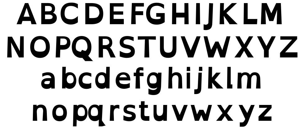 Open-Dyslexic font specimens