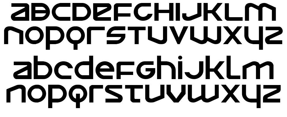 Opilio font specimens