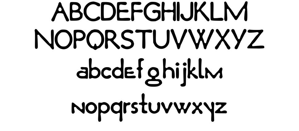 Opticon Loose 字形 标本