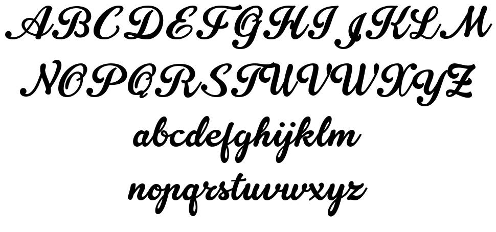Oraghon Script font