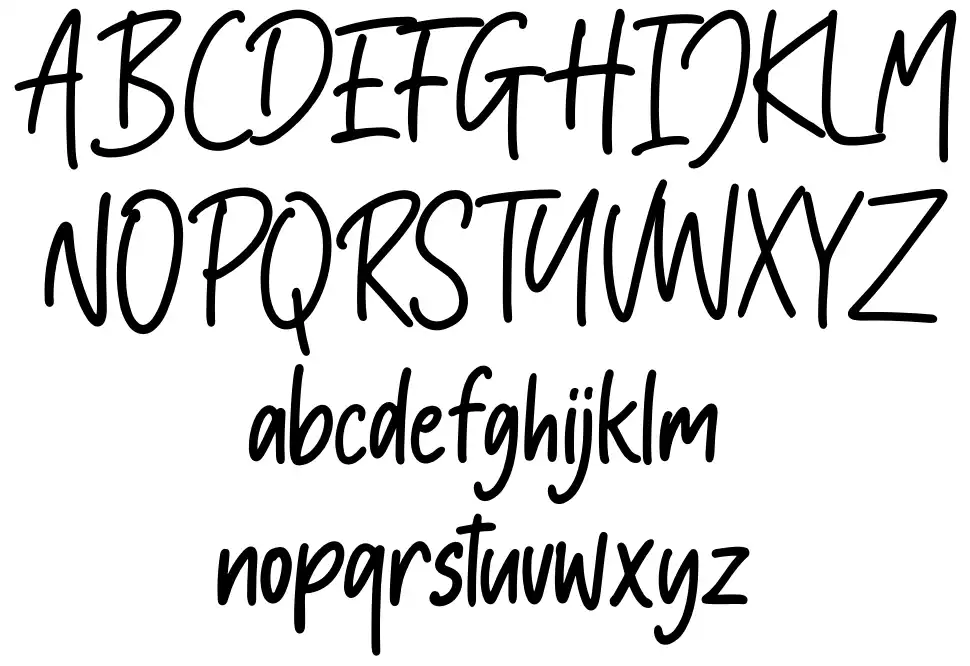 Orange Blossom font by Fikryal studio FontRiver