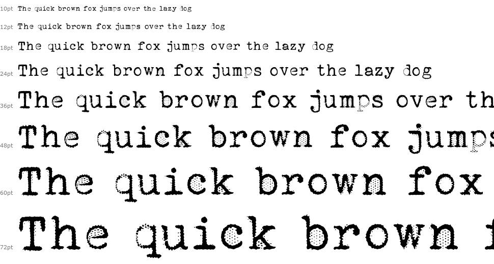 Orange Typewriter font Şelale