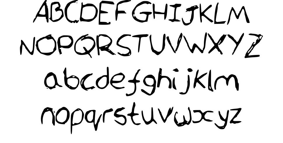 Orca Script font specimens