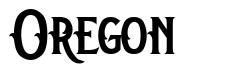 Oregon шрифт