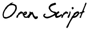 Oren Script fuente