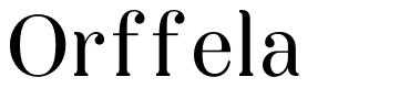Orffela 字形