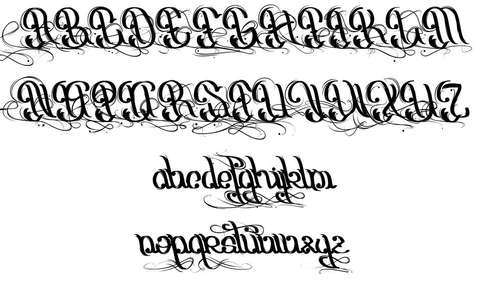 Origine du Monde schriftart vorschau