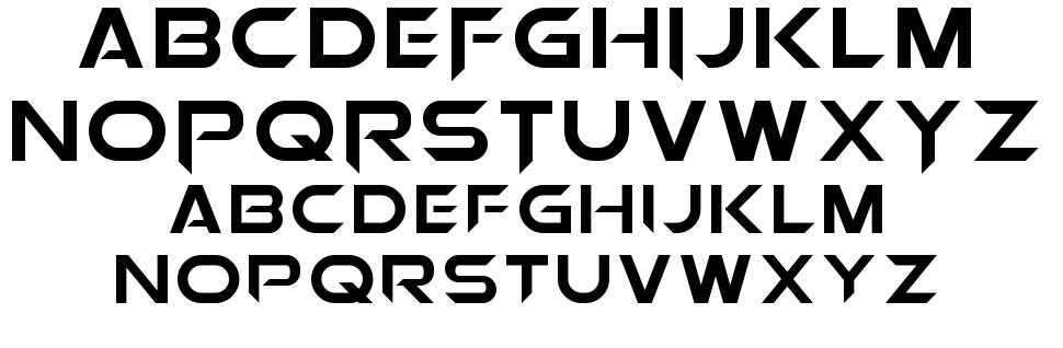 Orion Pax font Örnekler