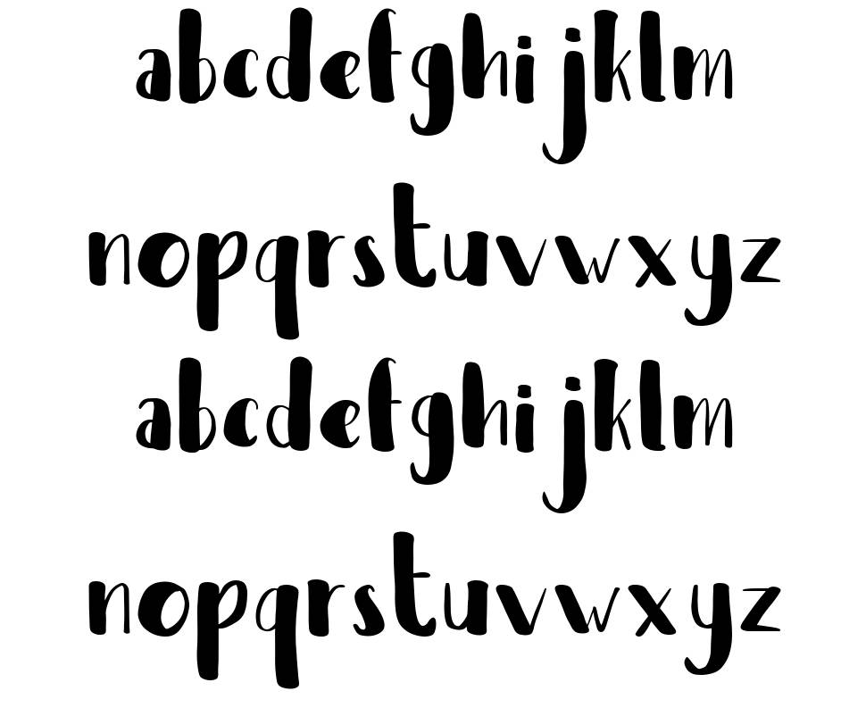 Orlaf font specimens