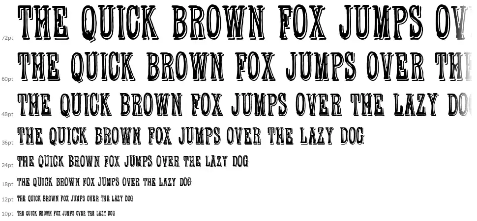 Ornamented, No. 1082font waterfall