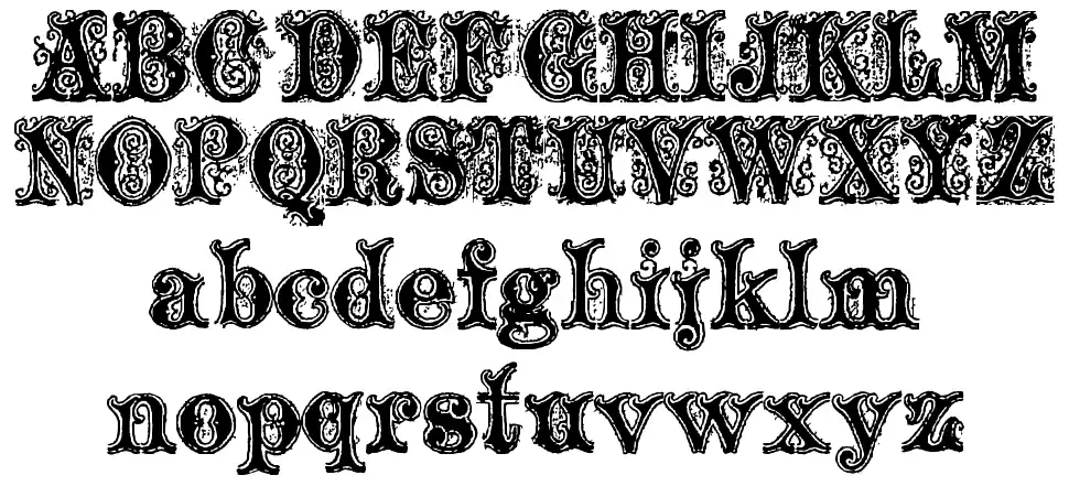 Ornamented, No. 1539 Specimen Ornamented, No. 1539font specimens