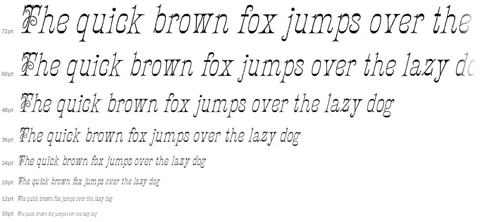 Ornamented, No. 1546 Waterfall Ornamented, No. 1546font waterfall