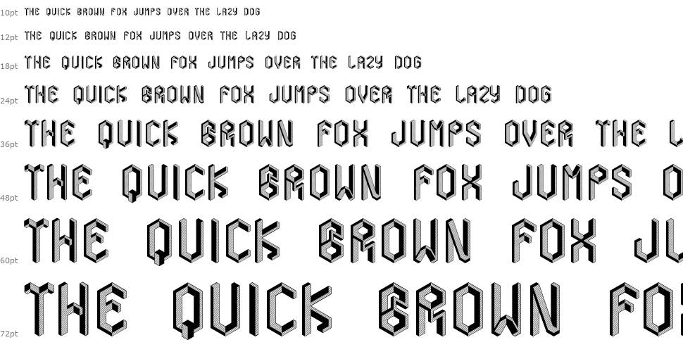 Orthographix font Waterfall