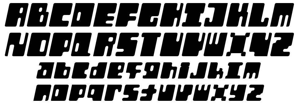 Orthotopes font specimens