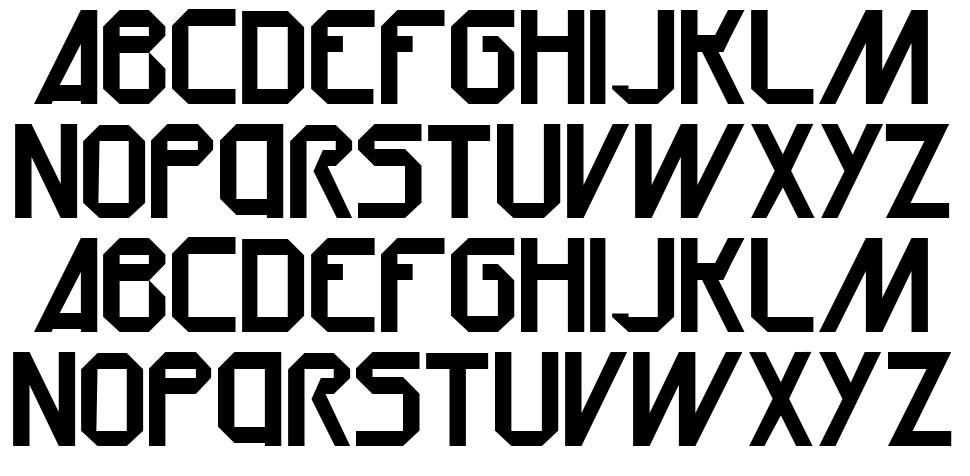 Oru font specimens