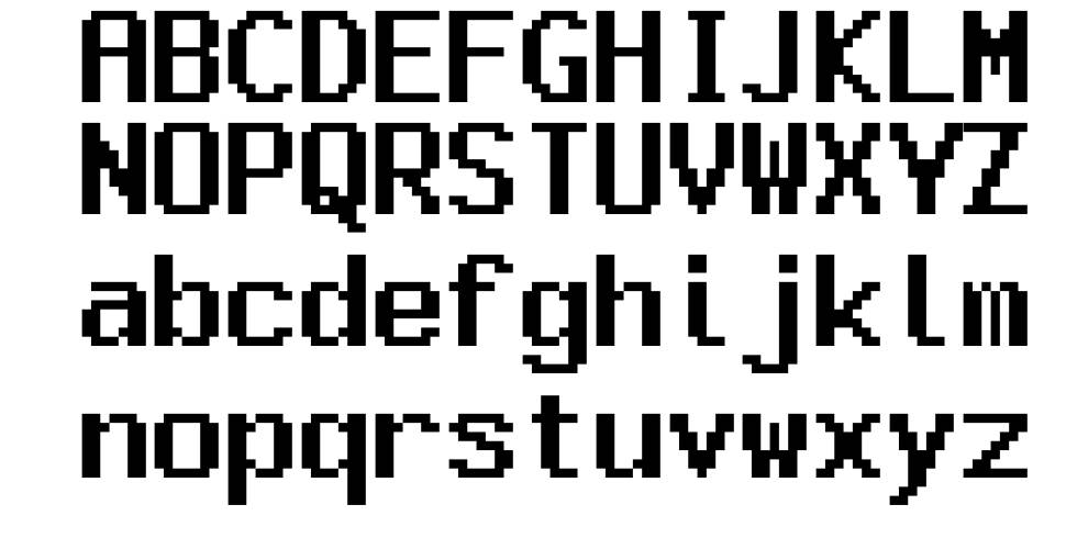 OS X Darwin font Örnekler