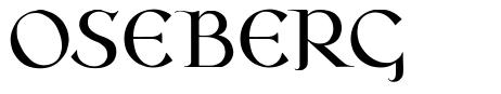 Oseberg 字形
