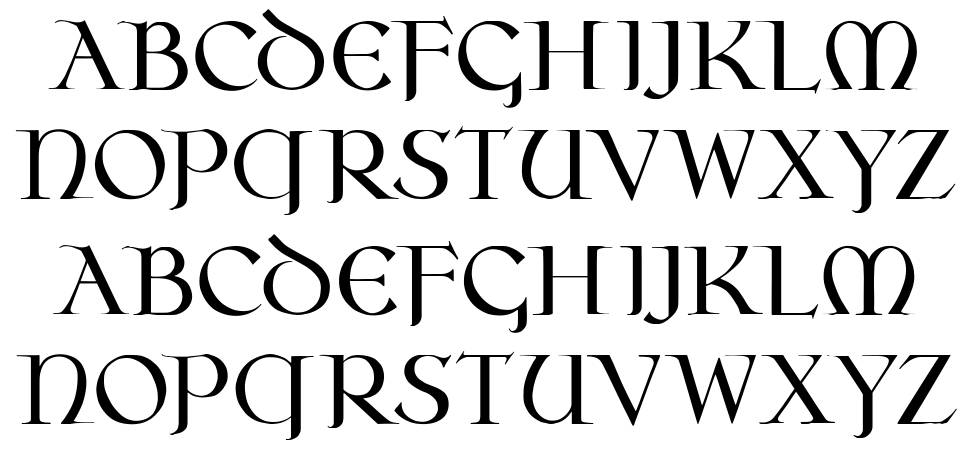 Oseberg 字形 标本