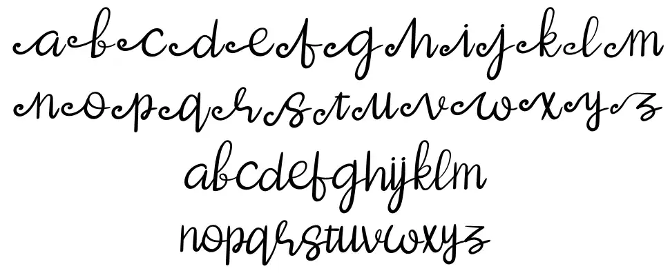 Oska font specimens