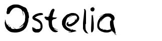 Ostelia 字形