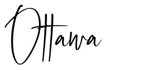 Ottawa 字形