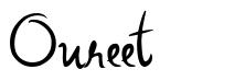 Oureet шрифт