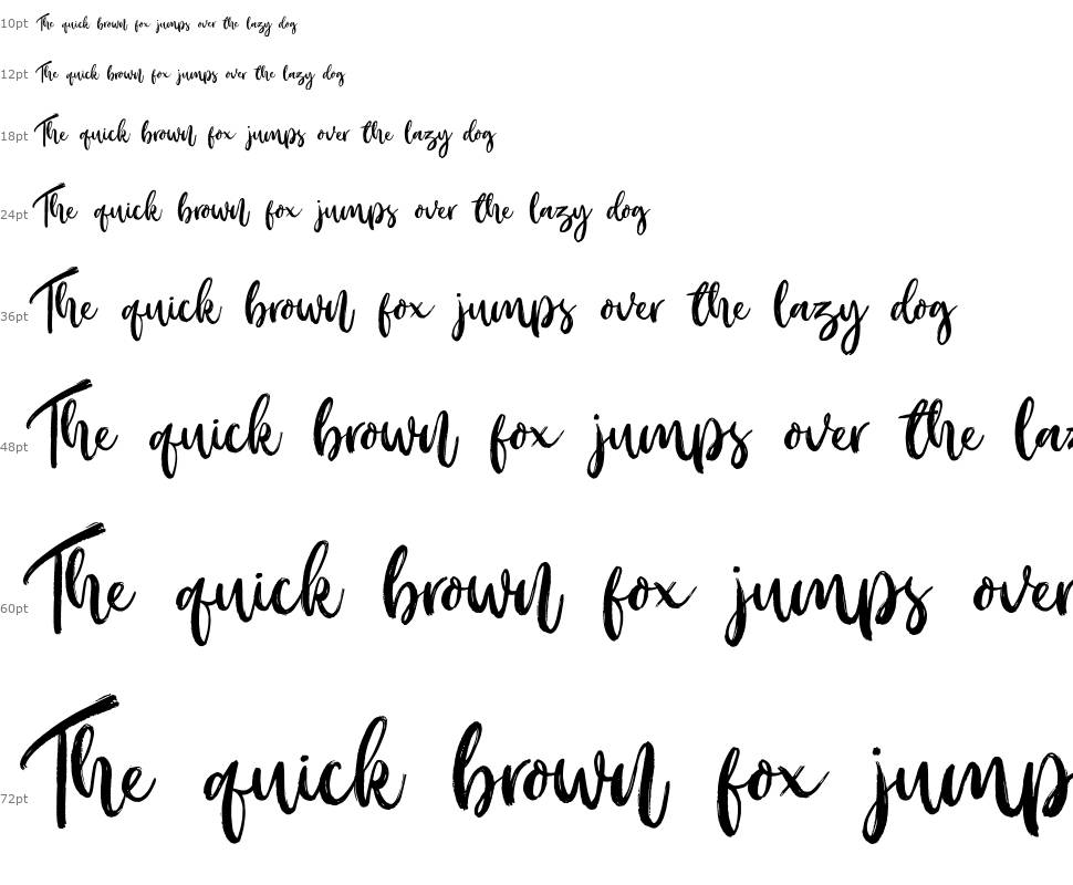 Outistyle font Waterfall