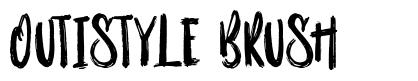 Outistyle Brush font