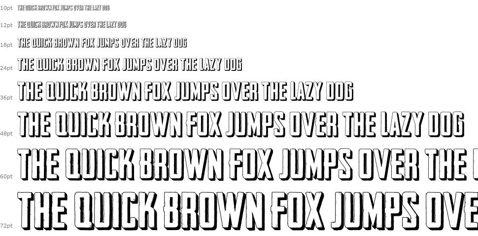 Outliner No.45 font Waterfall