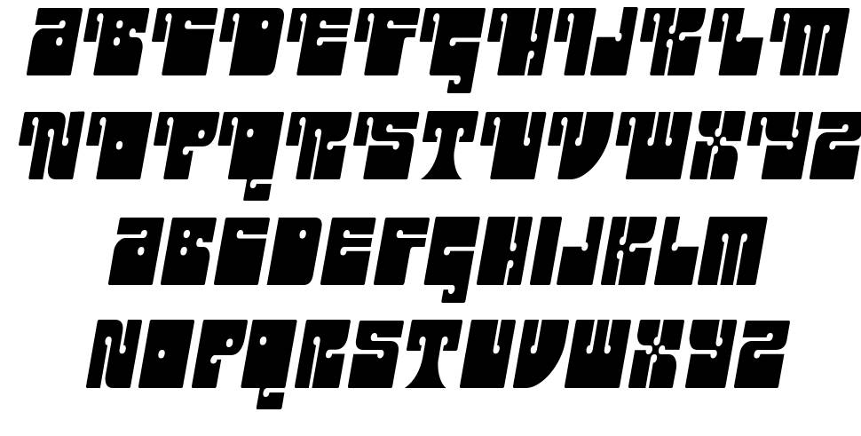 Outright-Regular font specimens
