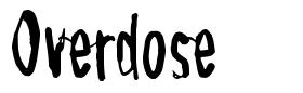 Overdose шрифт