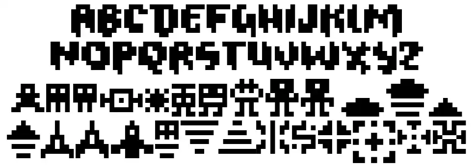 Oxygene font specimens