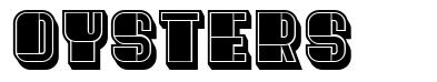 Oysters font