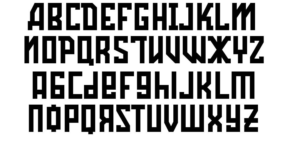 Ozobarof font Örnekler