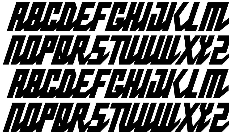 Pablo Narrow font specimens