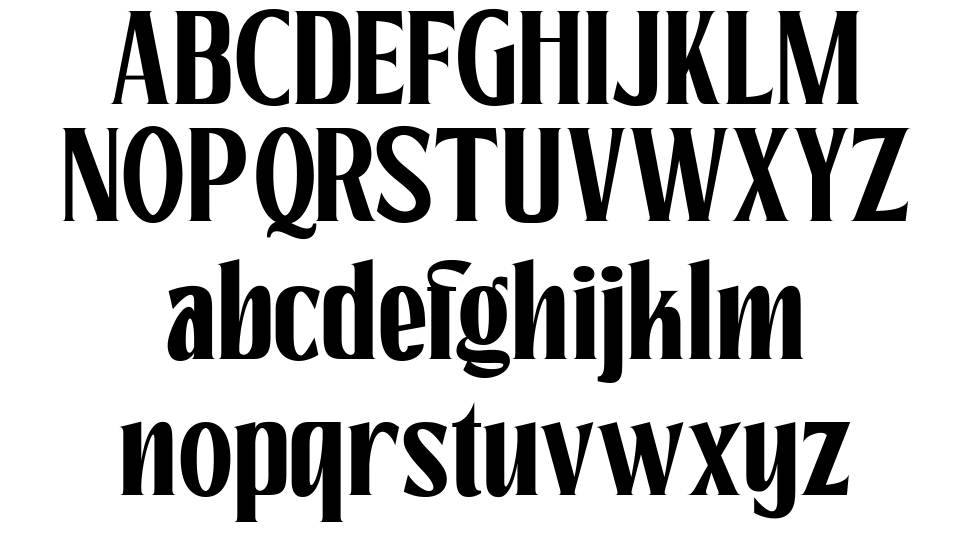 Pacho font Örnekler