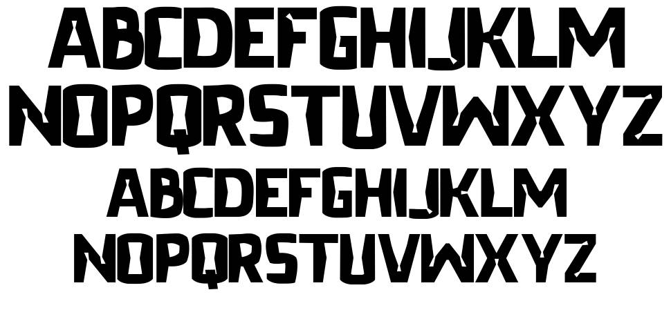 Pacifica 字形 标本