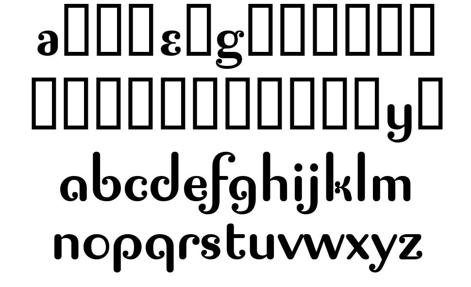 Pagan Poetry font specimens