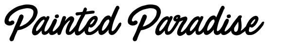 Painted Paradise font