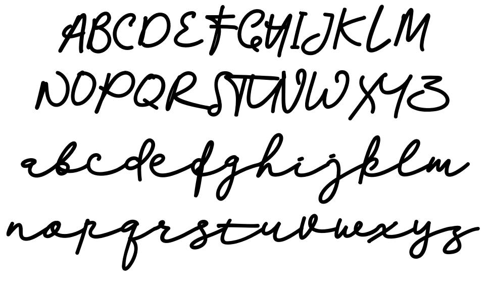 Palleto 字形 标本