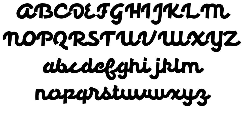 Palmore font Örnekler