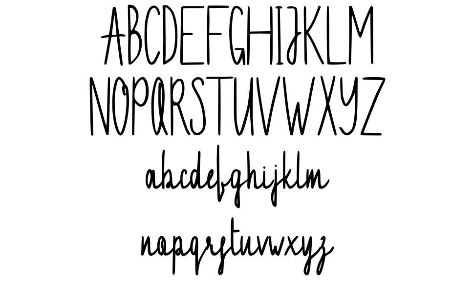Pameela Script font specimens