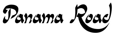 Panama Road шрифт
