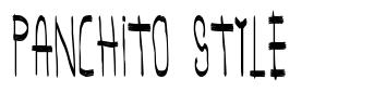 Panchito Style шрифт