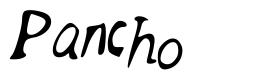 Pancho шрифт