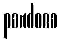 Pandora font