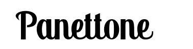 Panettone шрифт