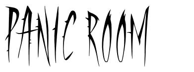 Panic Room font
