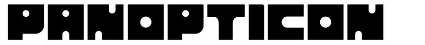 Panopticon font