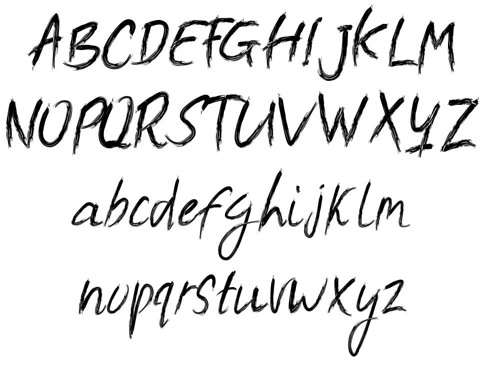 Pantara font Örnekler